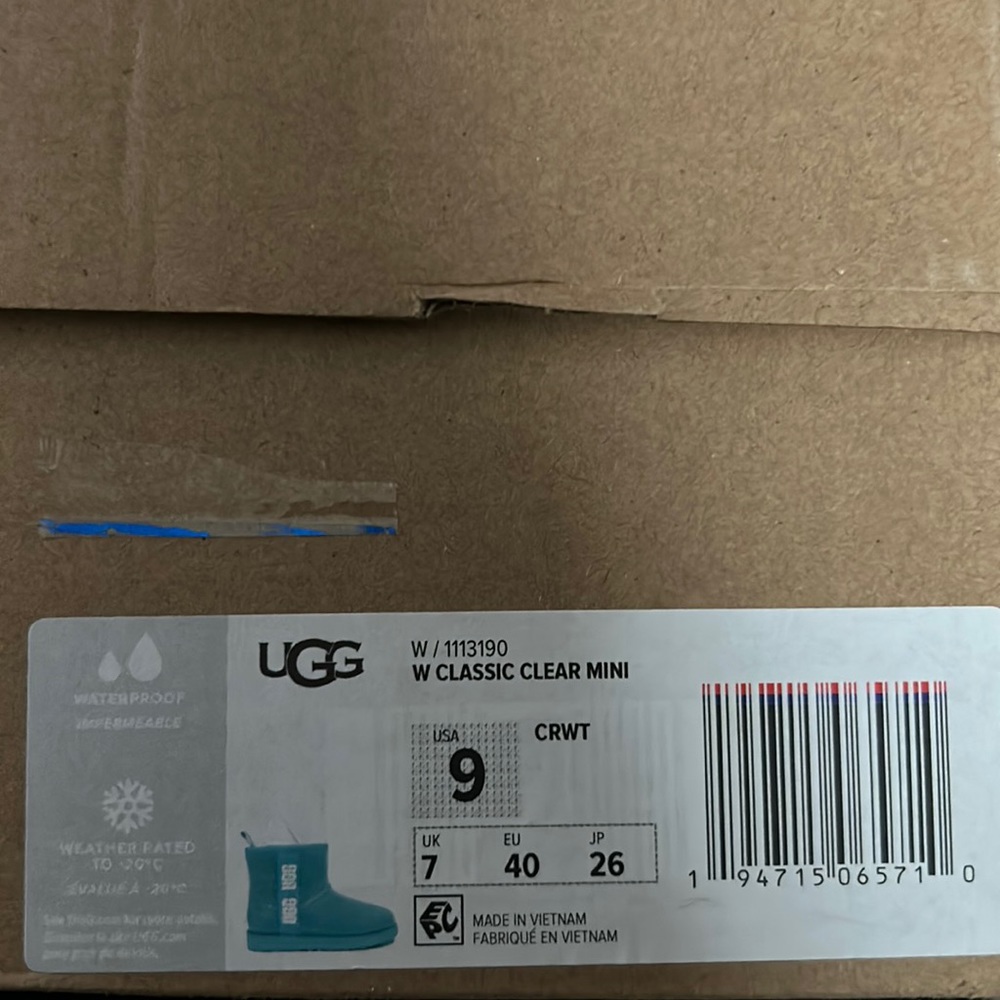 Classic clear Mini UGG